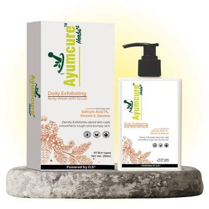 2-in-1 Exfoliating Body Wash & Scrub | 1% Salicylic Acid | All Skin Types - Alternate View