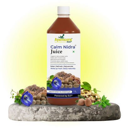 Calm Nidra Herbal Sleep Support Juice | Deep & Restful Sleep | Men & Women