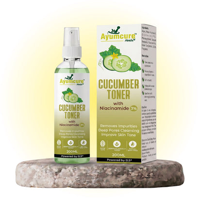 Cucumber & Niacinamide Pore-Tightening Face Toner | Unisex | All Skin Types - Alternate View