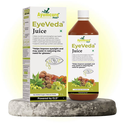 EyeVeda Ayurvedic Eye Care Juice | 11+ Herbs | Clear Vision | Men & Women - Alternate View