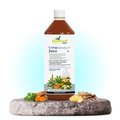 LungDetoxify Plus Juice | For Smokers, Drinkers, Ex-Smokers & Urban Pollution Exposure | No Added Sugar |