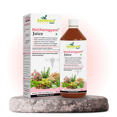 NariAarogyam Juice | Supports White Discharge (Leucorrhoea/Lukoria) Care, Feminine Hygiene & Vaginal Health |  No Added Sugar | 1 Litre