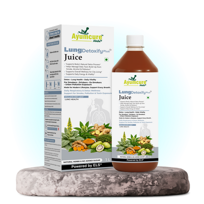 LungDetoxify Plus Juice | For Smokers, Drinkers, Ex-Smokers & Urban Pollution Exposure | No Added Sugar | - Alternate View