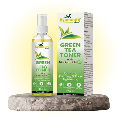 Green Tea & Niacinamide Pore-Tightening Face Toner | Normal & Oily Skin | Unisex - Alternate View