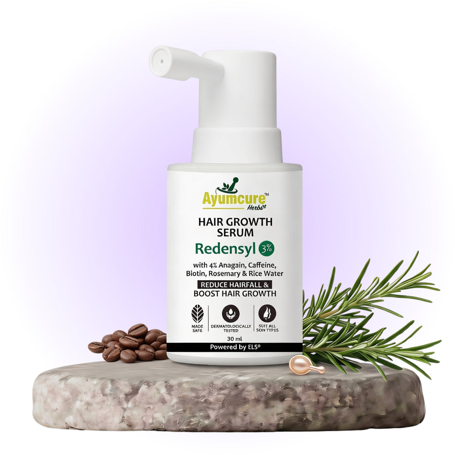 Hair Growth Serum | Biotin, Caffeine, Rice Water & Rosemary | Men & Women
