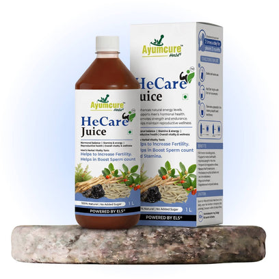HeCare Ayurvedic Men's Vitality & Fertility Support Juice | Only For Men - Alternate View