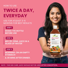 HeCare + SheCare Ayurvedic Couple Wellness Juice Combo | Men & Women
