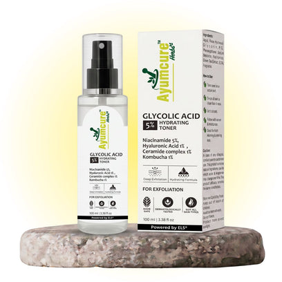 Glycolic Acid 5% Toner | 5% Niacinamide + 1% Hyaluronic Acid | All Skin Types - Alternate View