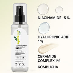 Glycolic Acid 5% Toner | 5% Niacinamide + 1% Hyaluronic Acid | All Skin Types