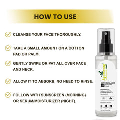 Glycolic Acid 5% Toner | 5% Niacinamide + 1% Hyaluronic Acid | All Skin Types