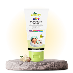 Ayumcure Herbs Kids Diaper Rash Cream | Soothes & Protects Delicate Skin | Ayurvedic with Coconut Oil, Aloe Vera & Kokum Butter | Moisture Barrier Protection | 100gm