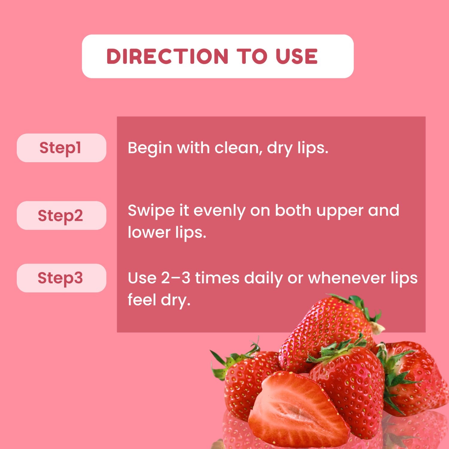 Strawberry & Coffee Brightening Lip Balm Combo | Repairs Dark & Dry Lips | Women