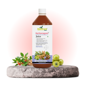 Ayumcure Herbs NariAarogyam Menopause Wellness Juice for Women 40+, 1L