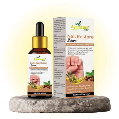 Nail Restore Serum | Repairs Weak, Brittle & Cracked Nails | Men & Women - Alternate View
