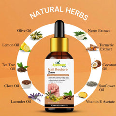 Nail Restore Serum | Repairs Weak, Brittle & Cracked Nails | Men & Women
