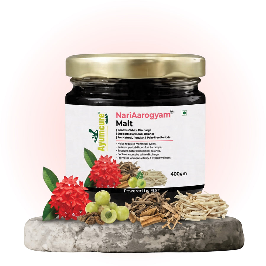 Nari Aarogyam Malt | White Discharge (Leukorrhea) & PCOS Support | Only For Women