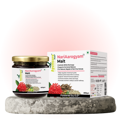 Nari Aarogyam Malt | White Discharge (Leukorrhea) & PCOS Support | Only For Women - Alternate View