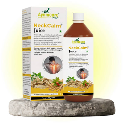 NeckCalm Ayurvedic Cervical Pain & Neck Stiffness Relief Juice | Men & Women - Alternate View