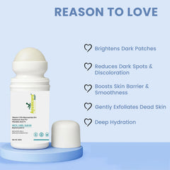 5% Niacinamide Roll-On | Fades Dark Spots on Neck, Knee & Elbow | All Skin Types