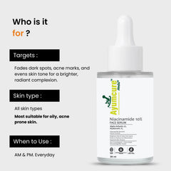Niacinamide & Alpha Arbutin Face Serum | Brightening & Dark Spot Corrector | Unisex