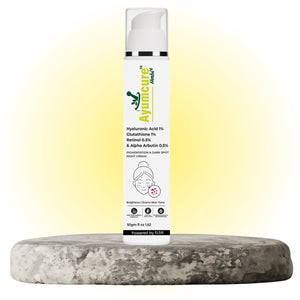 Night Cream | 1% Retinol, 0.5% Alpha Arbutin, Glutathione & Hyaluronic Acid | Unisex