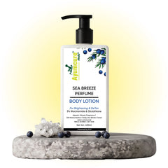 Sea Breeze Perfume Body Lotion | 5% Niacinamide & Glutathione | 72H Moisture | Unisex