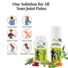 Joint Care Combo: Herbal Capsules + Pain Relief Oil | Flexibility | Men & Women