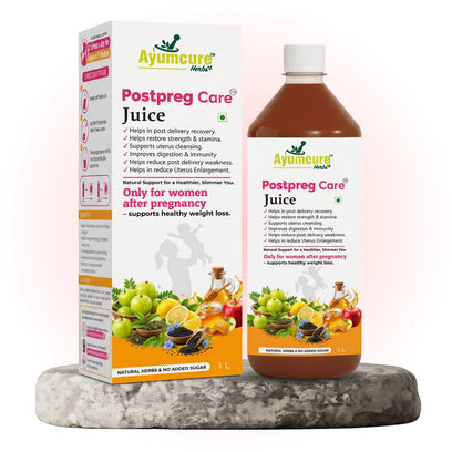 Postpreg Care Juice | Post-Pregnancy Recovery & Belly Fat Reduction | Only For Women - Alternate View
