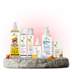 Pre-Bridal Glow Kit: Facewash + Toner + Vit C Serum + Retinol + Sunscreen | 7-in-1
