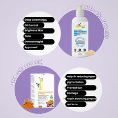 Pre-Bridal Glow Kit: Facewash + Toner + Vit C Serum + Retinol + Sunscreen | 7-in-1