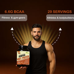 Whey Protein | 27g Protein + Creatine & Maca | Caramel | Muscle Gain | With Shaker