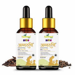 Kids Annaruchi Drops | Ayurvedic Appetite & Digestive Support for Children 1-12 Years