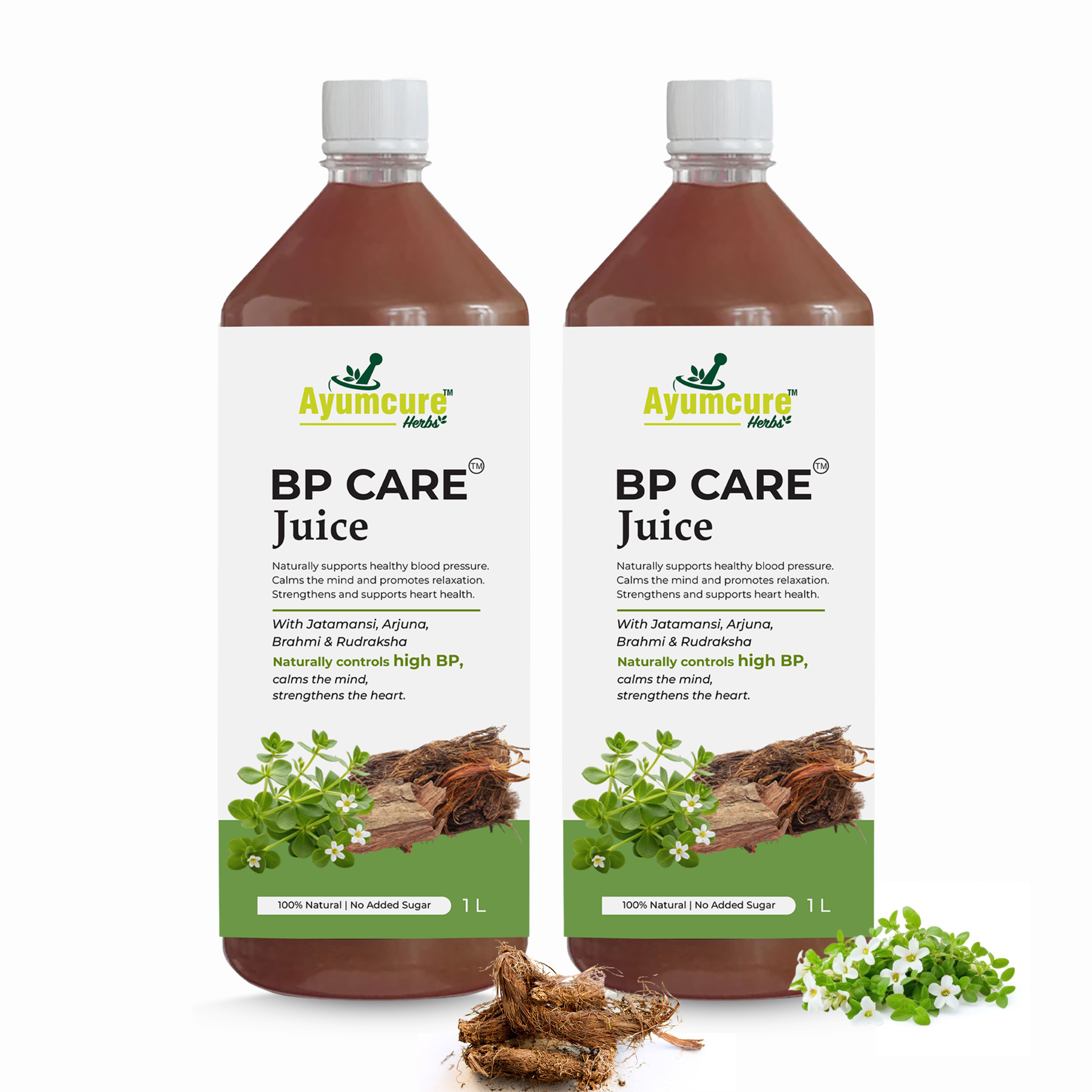 BP Care Ayurvedic Juice Pack of 2 – Blood Pressure Management | Sugar Free | Unisex