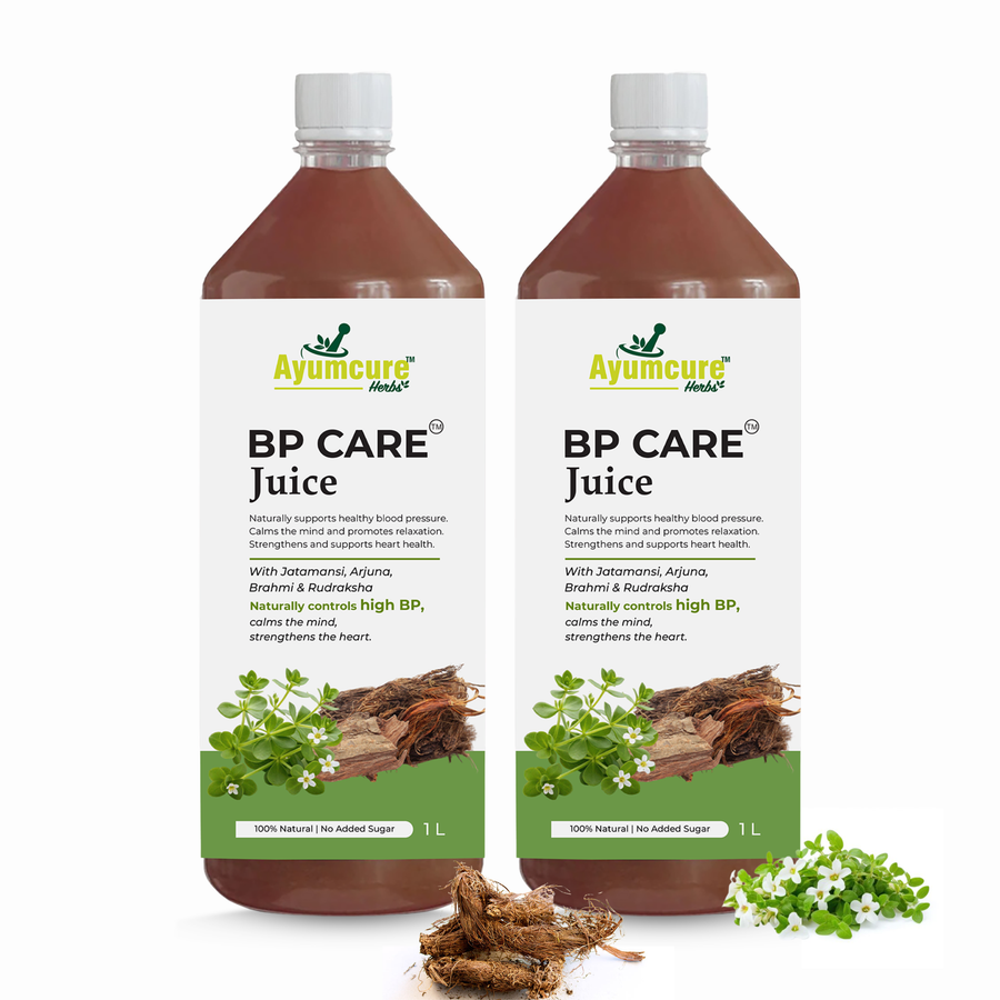 BP Care Ayurvedic Juice Pack of 2 – Blood Pressure Management | Sugar Free | Unisex