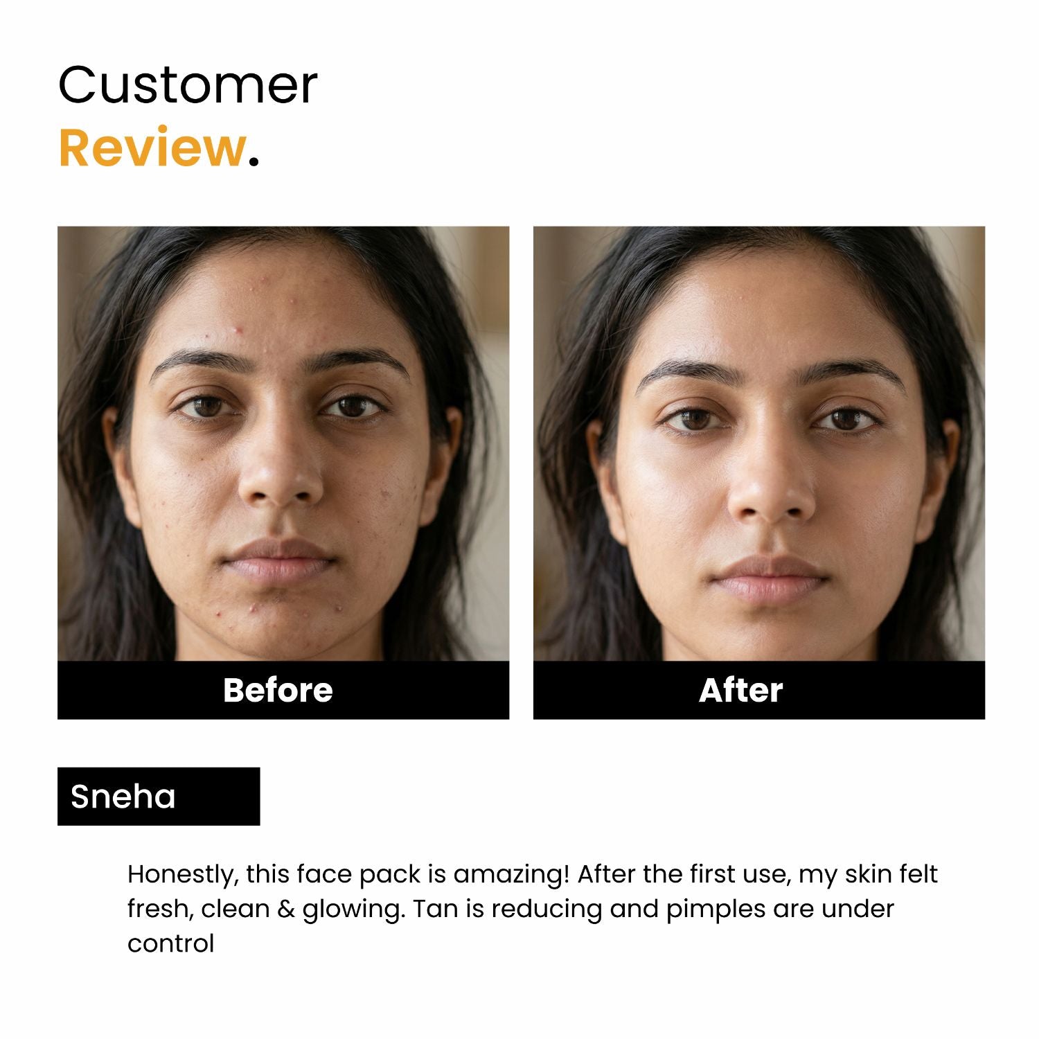 Radiance Face Pack | Kesar, Chandan & Haldi + 3% Niacinamide | Men & Women