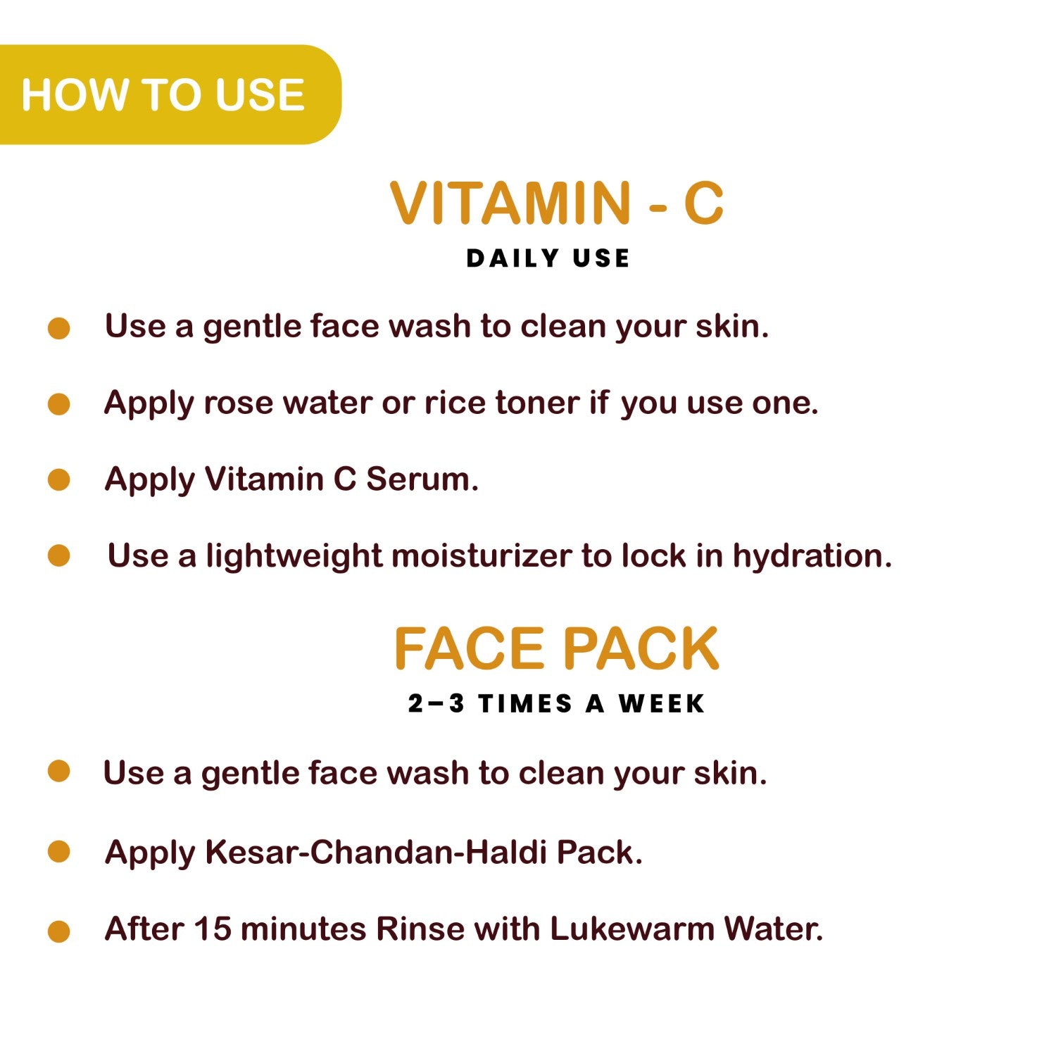 Vitamin C Serum + Radiance Face Pack | 3% Niacinamide, Kesar & Haldi | Men & Women