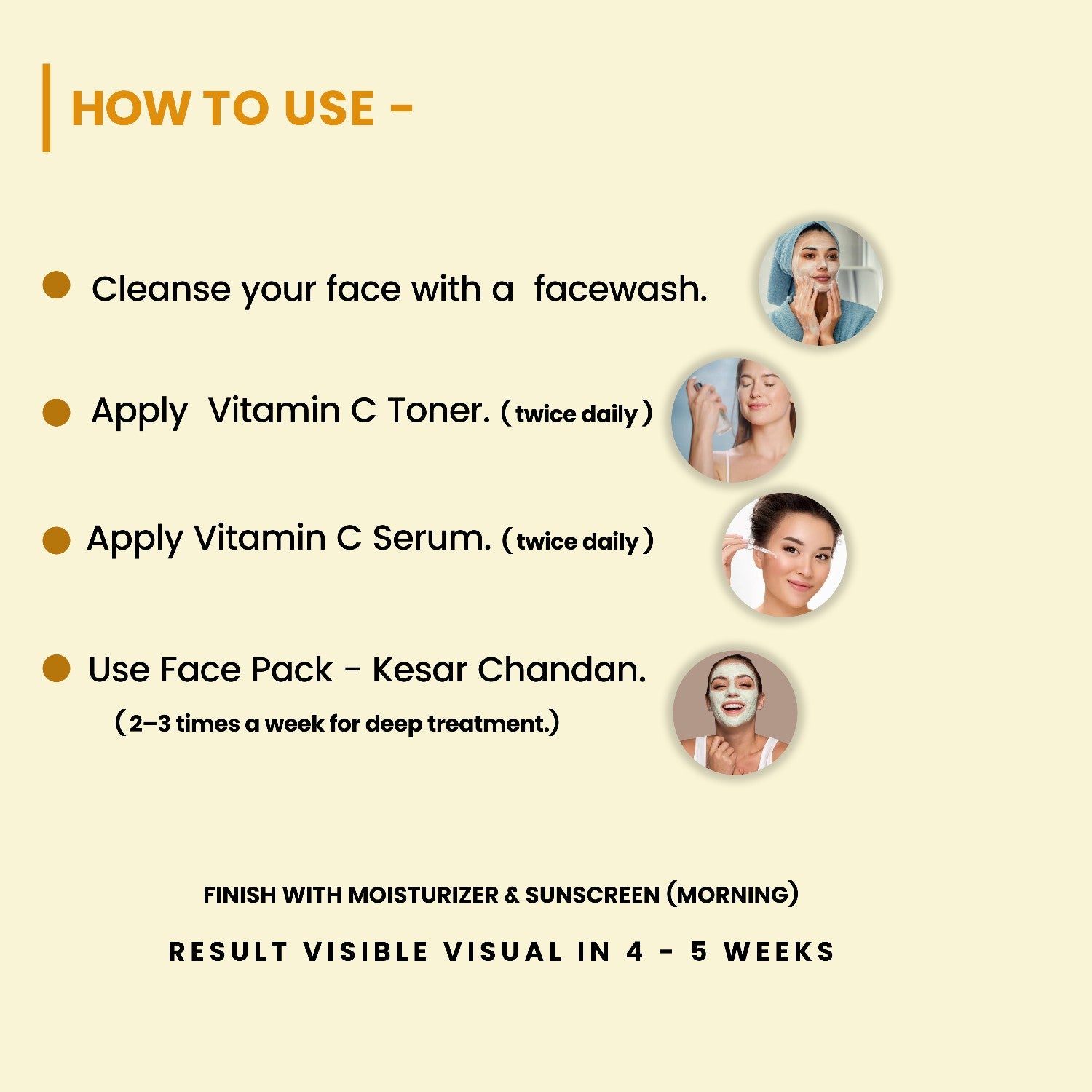 Radiance Ritual Combo: Face Pack + Serum + Toner | 3% Niacinamide | Men & Women