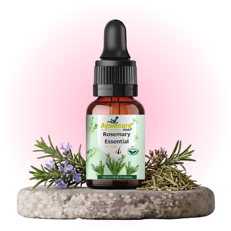 Rosemary Essential Oil | Hair Fall Control & Hair Growth | Pure & Non-Greasy | Unisex