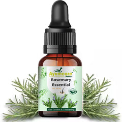 Rosemary Essential Oil | Hair Fall Control & Hair Growth | Pure & Non-Greasy | Unisex