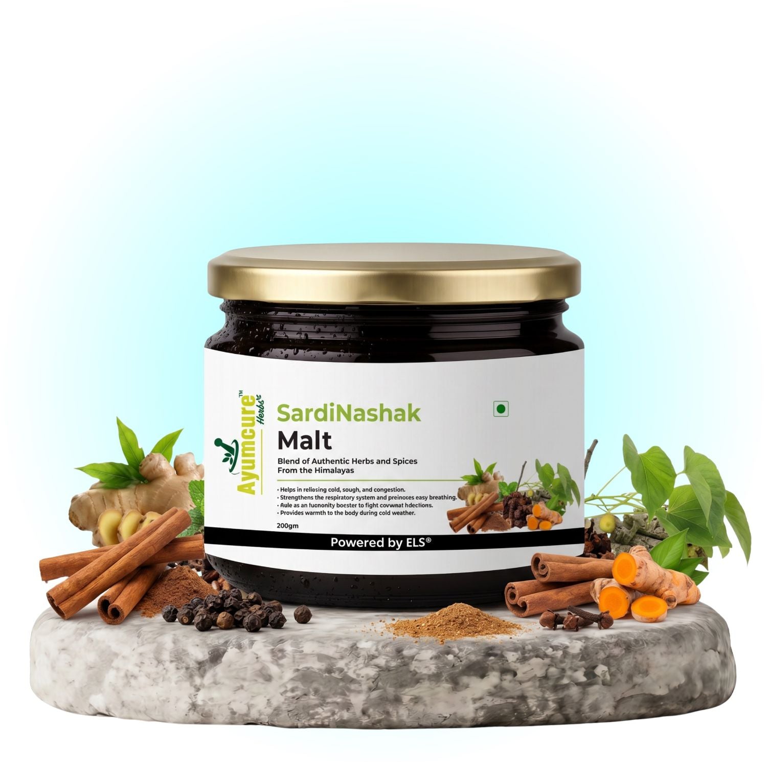 SardiNashak Malt | 25+ Herbs | Cold, Cough & Immunity | Adults & Kids 3+
