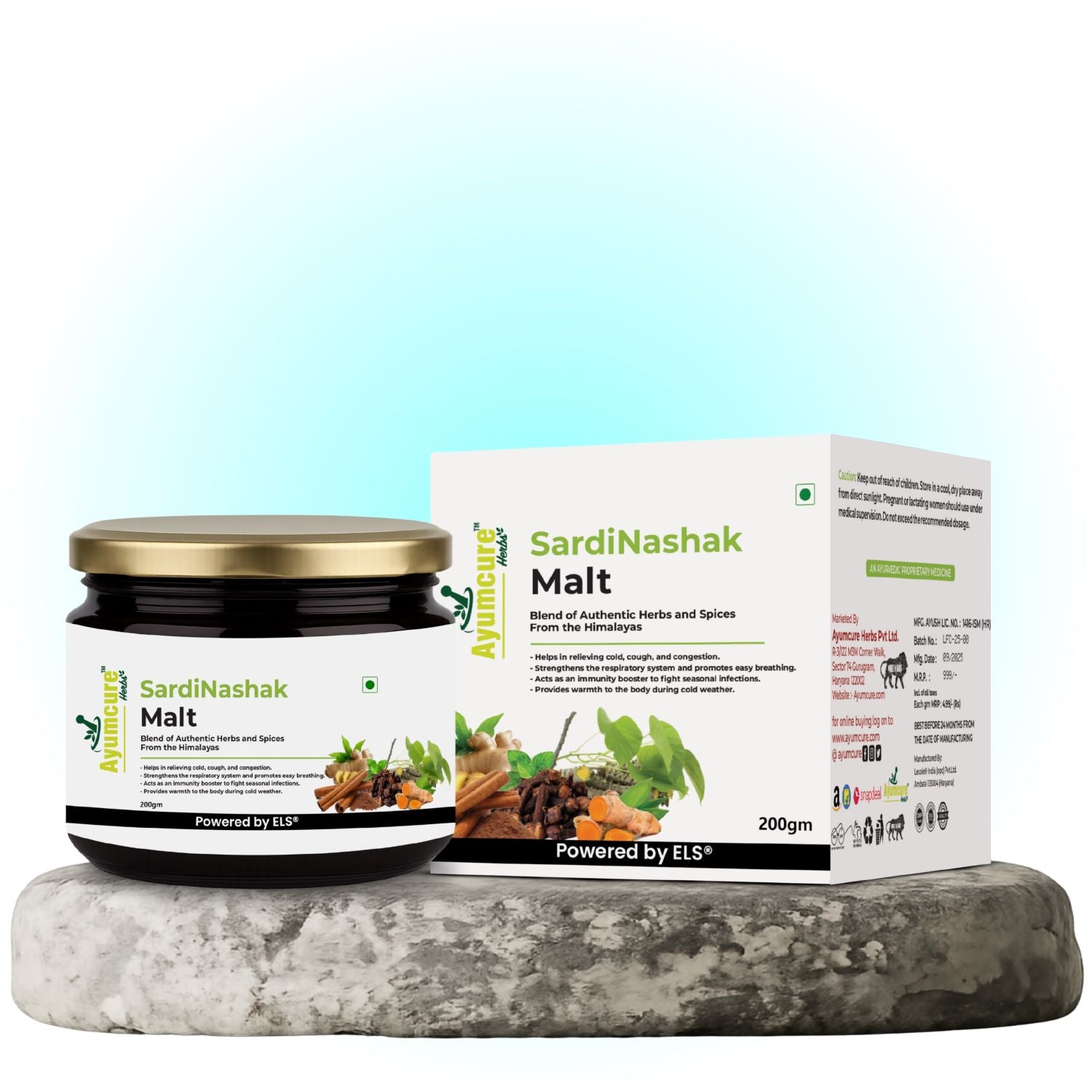 SardiNashak Malt | 25+ Herbs | Cold, Cough & Immunity | Adults & Kids 3+
