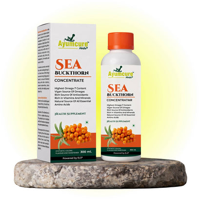 Sea Buckthorn Concentrate | Omega 3,6,7,9 + Antioxidants | Sugar Free | Men & Women - Alternate View
