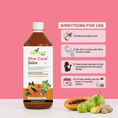 She Care Ayurvedic Juice | PCOS, PCOD & Period Pain Relief | Only For Women