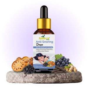 Anti-Snoring Herbal Nasal Drops | Promotes Peaceful Sleep | Men & Women