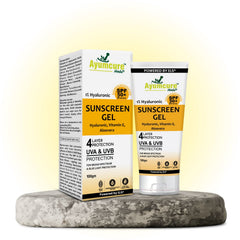 Hyaluronic Acid 1% Sunscreen SPF 50 PA++++ | No White Cast | Oily & Acne-Prone Skin