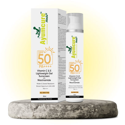 Vitamin C+E Sunscreen SPF 50+++ with Niacinamide | No White Cast | All Skin Types - Alternate View