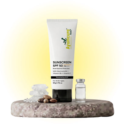Niacinamide Sunscreen SPF 50 PA++++ | Vit B5 & F | Lightweight | All Skin Types