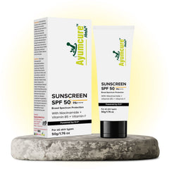 Niacinamide Sunscreen SPF 50 PA++++ | Vit B5 & F | Lightweight | All Skin Types