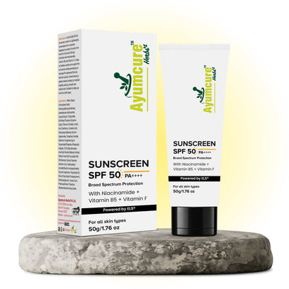 Niacinamide Sunscreen SPF 50 PA++++ | Vit B5 & F | Lightweight | All Skin Types - Alternate View