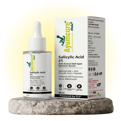 2% Salicylic Acid + 3% Niacinamide Serum | Acne, Blackheads & Dark Spots | Unisex - Alternate View